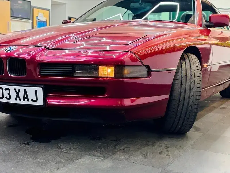 Used BMW 850 1991 Red Coupe