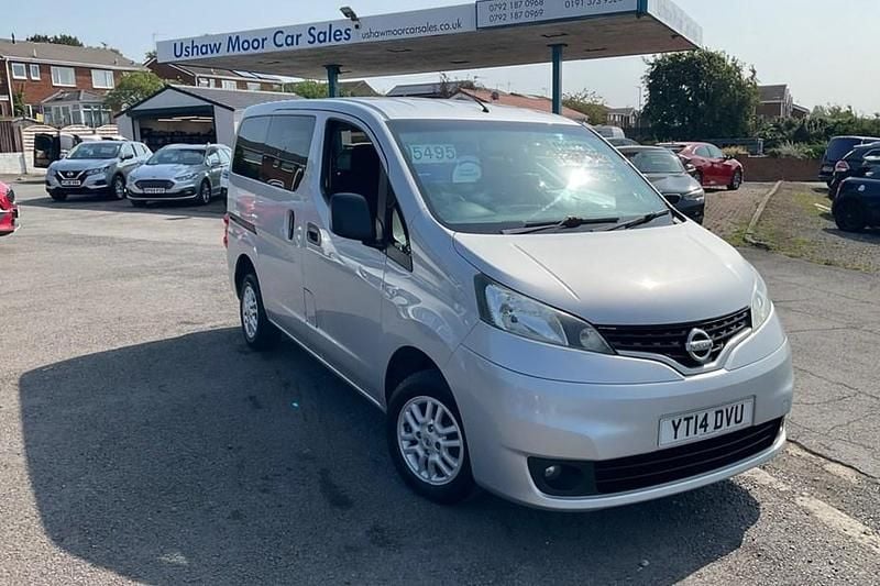 Silver Used 2014 Nissan NV200 Acenta Van | £5,495 (Fair price) - Image 1/1