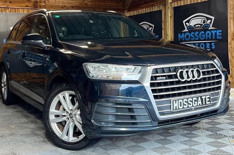 Blue Used 2015 Audi Q7 S-Line SUV | £12,995 (Expensive) - Image 1/1