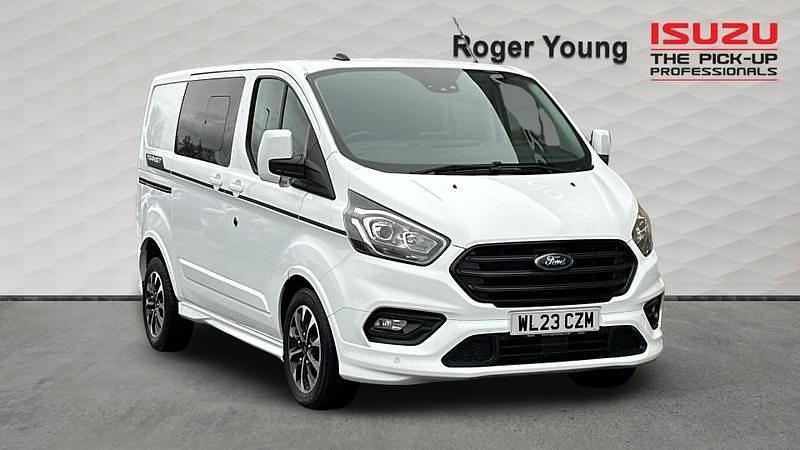 Used Ford Transit Custom Sport 170 HP (125 kW) 2023 White Van