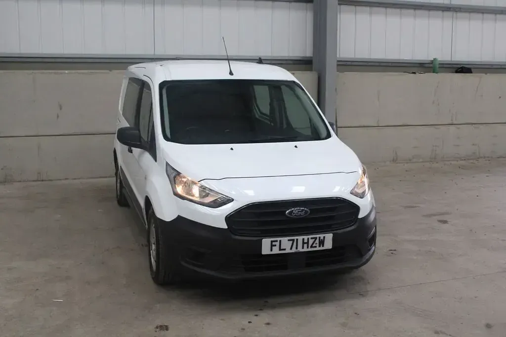 Used Ford Transit 100 HP (73 kW) 2021 White Van