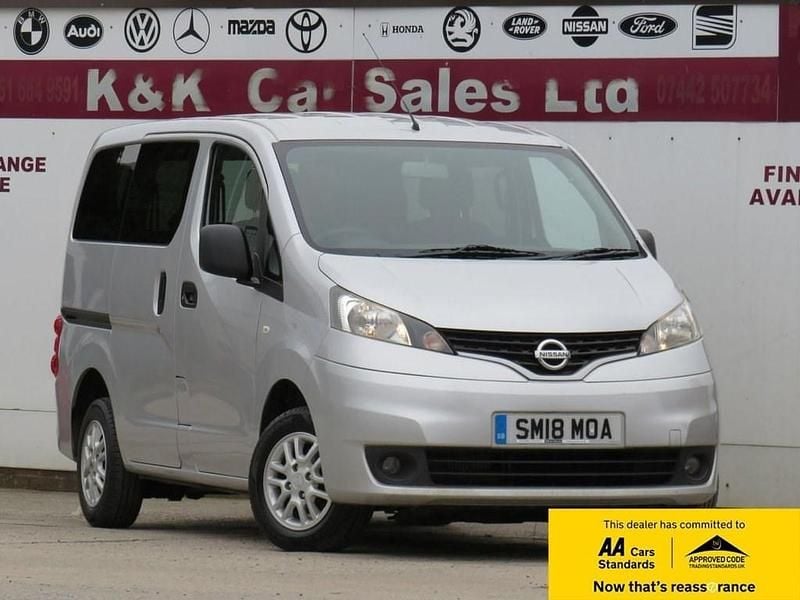Used Nissan NV200 Acenta 90 HP (66 kW) 2018 Silver MPV