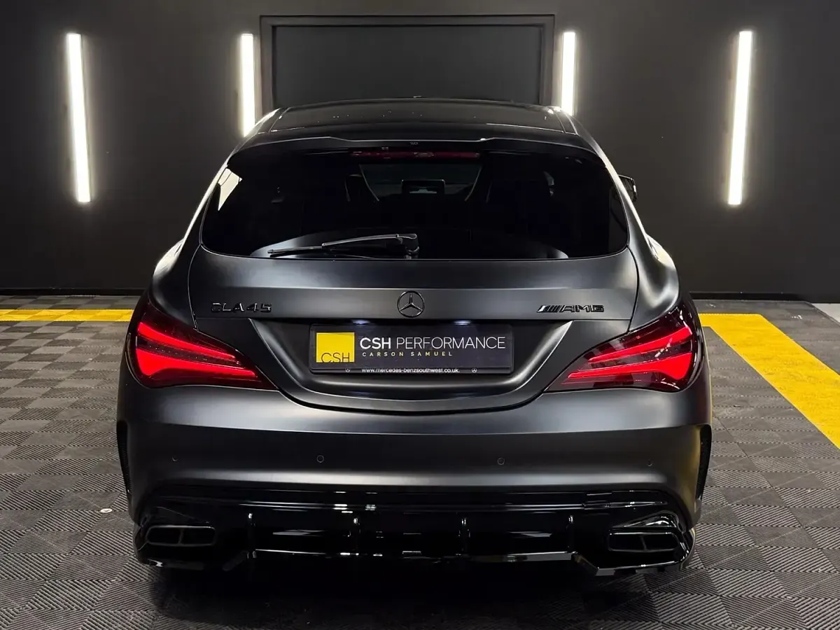 Used Mercedes CLA45 AMG 381 HP (280 kW) 2017 Black Coupe