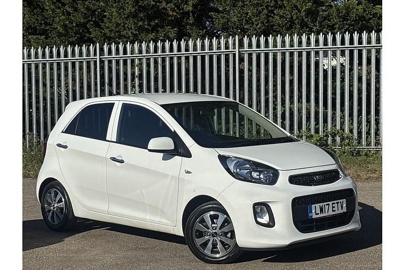 Used Kia Picanto 84 HP (61 kW) 2017 White Hatchback