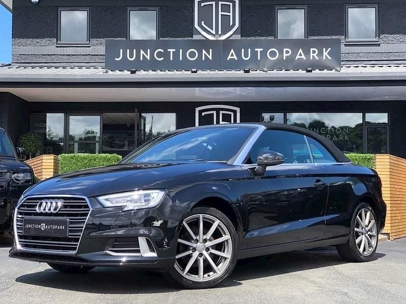 Usado Audi A3 Cabriolet Sport 150 HP (110 kW) 2017 Preto Cabrios