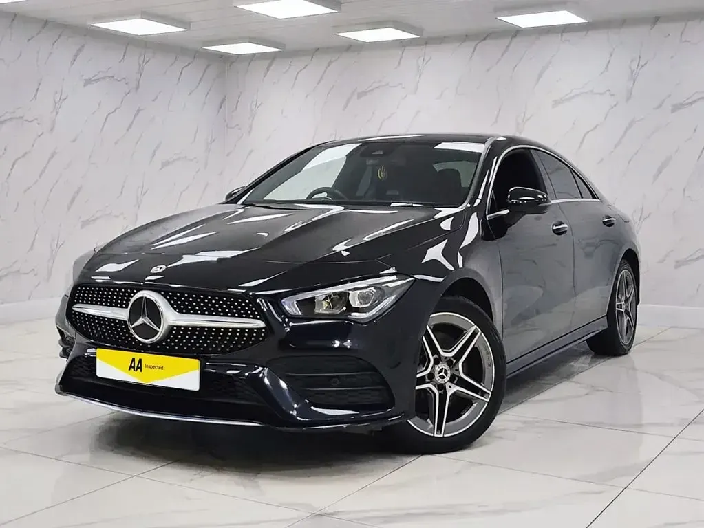 Usado Mercedes CLA250e AMG Line Premium 218 HP (160 kW) 2022 Preto Sedan