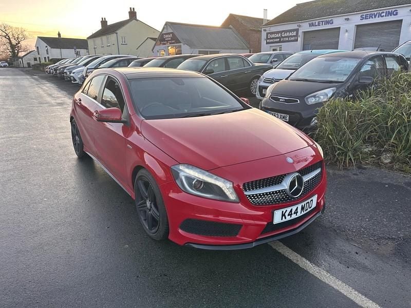 Red Used 2014 Mercedes A250 AMG Hatchback | £10,495 (Fair price) - Image 1/4