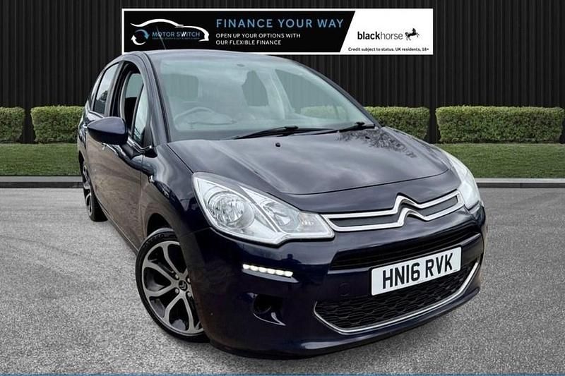 Used Citroën C3 Platinum 100 HP (73 kW) 2016 Blue Hatchback