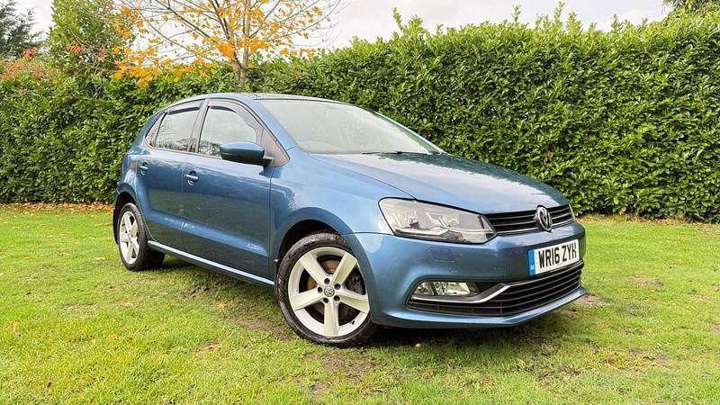 Used VW Polo SEL 110 HP (80 kW) 2016 Blue Hatchback