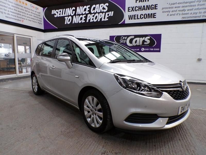 Silver Used 2017 Vauxhall Zafira Tourer Design Edition MPV | £5,485 (Fair price) - Image 1/4