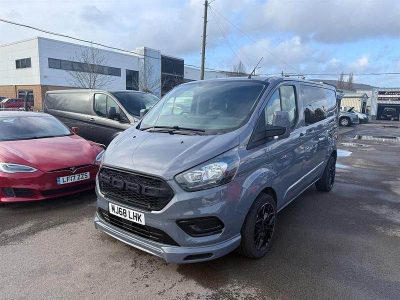 Usado Ford Transit Custom 105 HP (77 kW) 2018 Cinzento Van