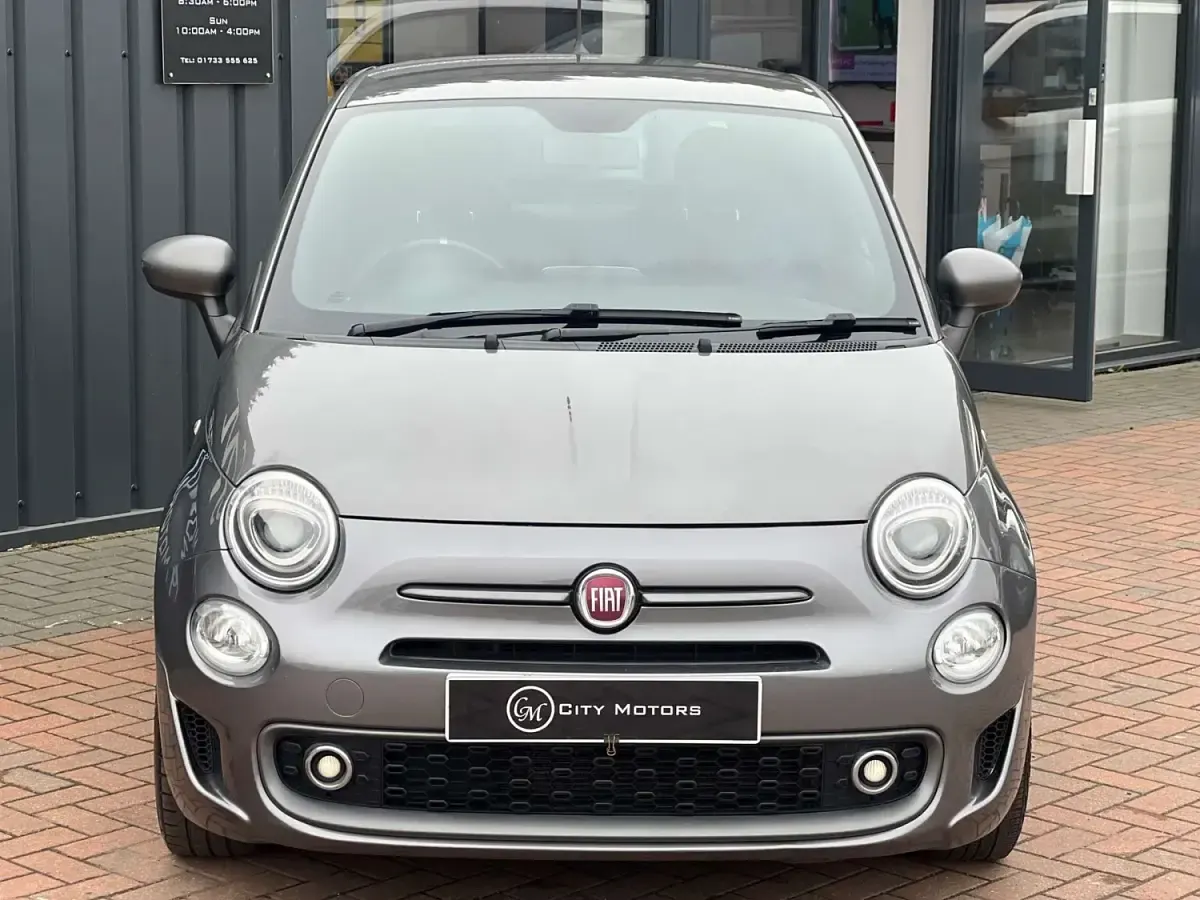 Używany Fiat 500 S 69 KM (50 kW) 2017 Szary Hatchback