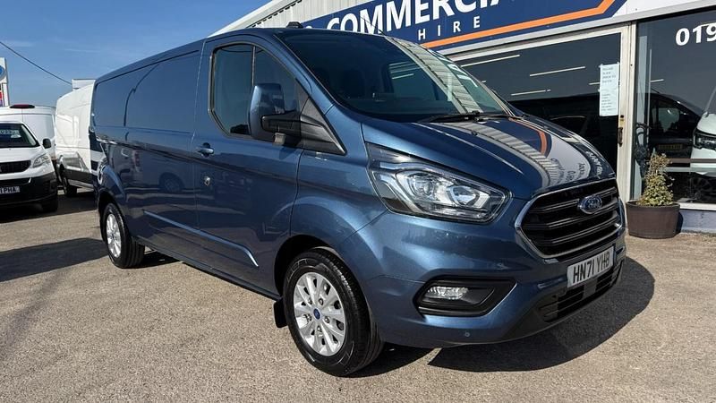 Used Ford Transit Custom Limited 130 HP (95 kW) 2021 Blue Van