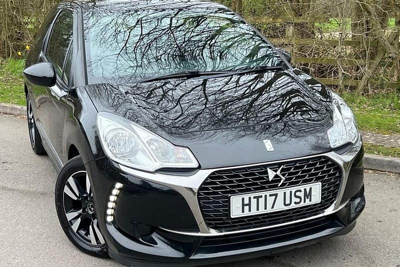Used DS Automobiles DS3 Chic 82 HP (60 kW) 2017 Black Hatchback