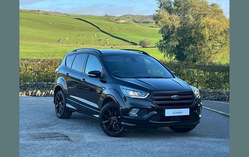 Black Used 2019 Ford Kuga ST-Line X SUV | £15,245 (Fair price) - Image 1/4