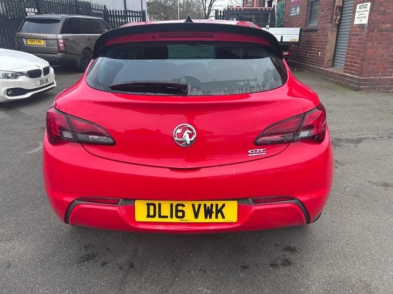 Used Vauxhall Astra GTC Edition 2016 Red Hatchback