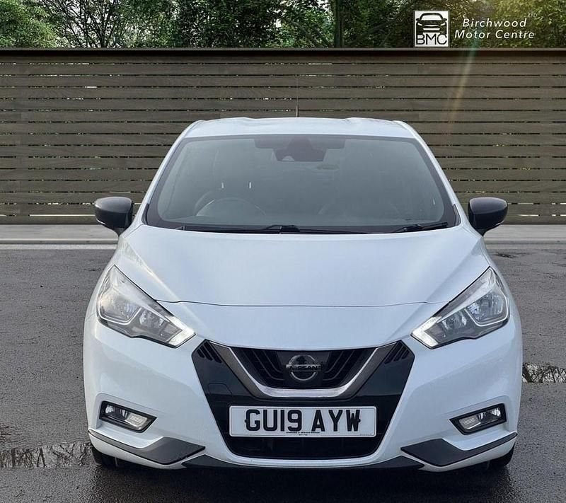 Used Nissan Micra S 117 HP (86 kW) 2019 White Hatchback