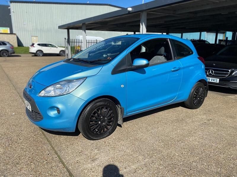 Używany Ford Ka 69 KM (50 kW) 2012 Niebieski Hatchback