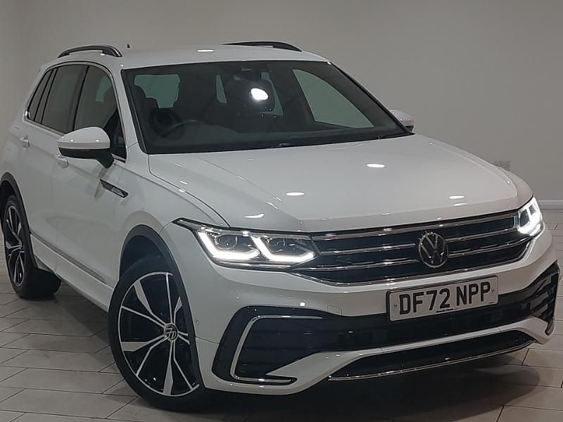 Used VW Tiguan R-line 150 HP (110 kW) 2023 White SUV