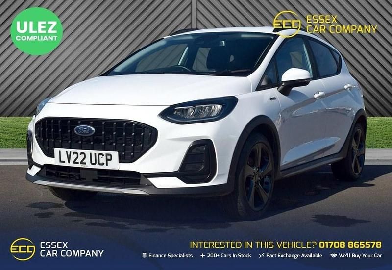 White Used 2022 Ford Fiesta Active Hatchback | £15,380 (Good price) - Image 1/4
