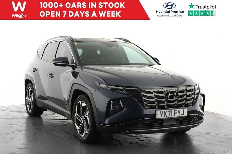 Blue Used 2021 Hyundai Tucson Ultimate SUV | £23,199 (Expensive) - Image 1/3