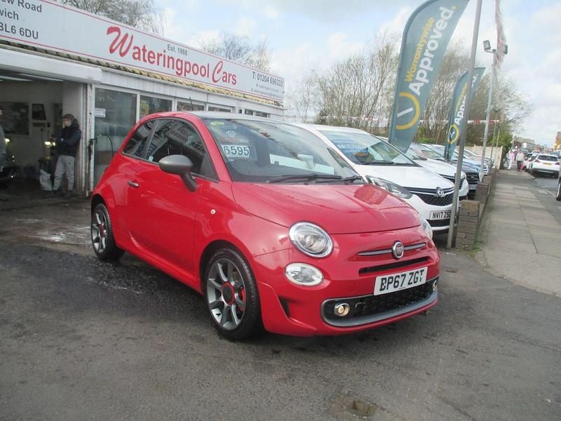 Used Fiat 500 S 105 HP (77 kW) 2018 Red Hatchback