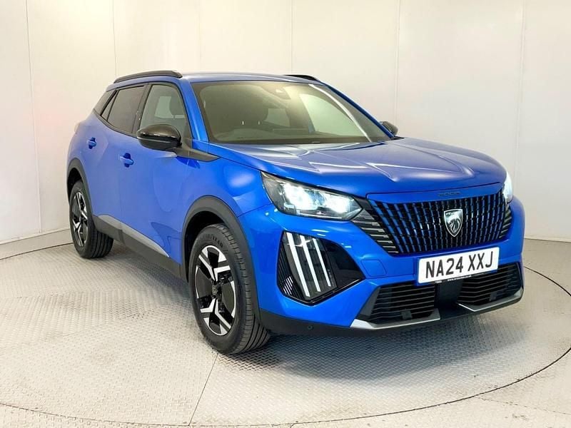 Blue Used 2024 Peugeot 2008 Allure SUV | £17,795 (Fair price) - Image 1/4