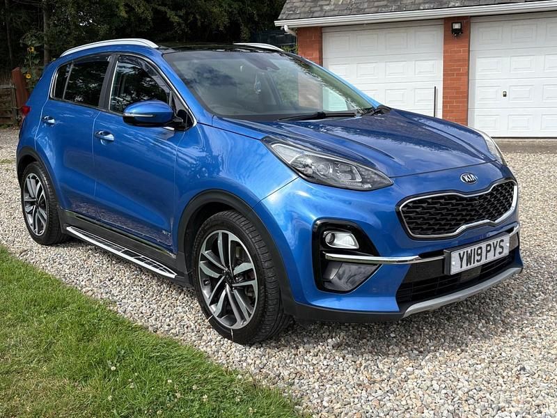 Used Kia Sportage 2019 Blue SUV