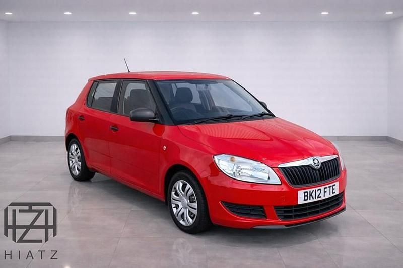 Red Used 2012 Skoda Fabia Hatchback | £2,095 (Good price) - Image 1/1