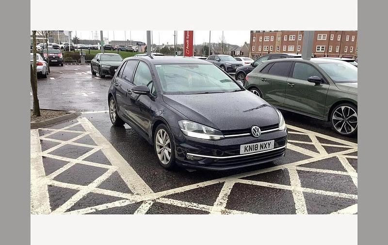 Used VW Golf VII GT 113 HP (83 kW) 2018 Black Hatchback