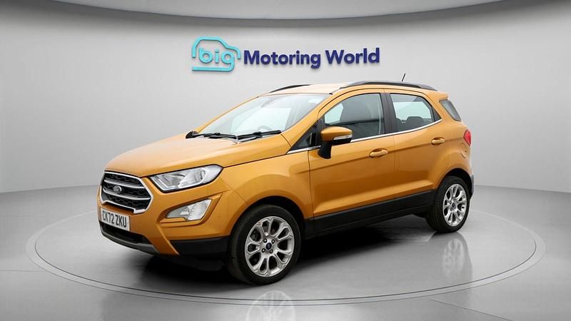 Used Ford Ecosport Titanium 2023 Yellow SUV