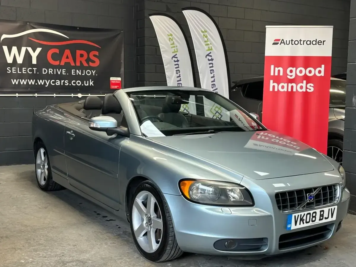 Used Volvo C70 SE 177 HP (130 kW) 2008 Blue Cabriolet