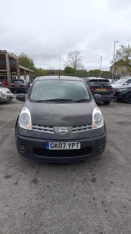 Used Nissan Note 110 HP (80 kW) 2007 Black Hatchback