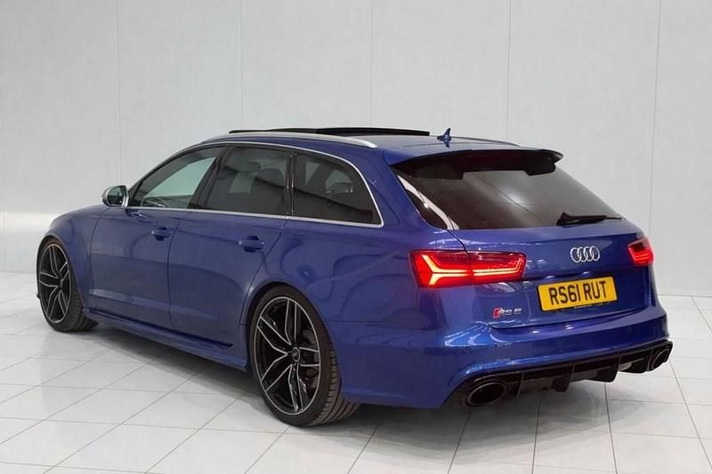 Used Audi RS6 Comfort 560 HP (411 kW) 2015 Blue Estate