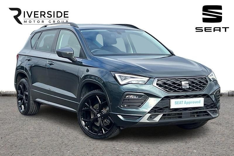Used Seat Ateca Black Edition 150 HP (110 kW) 2023 Dark camoflage SUV