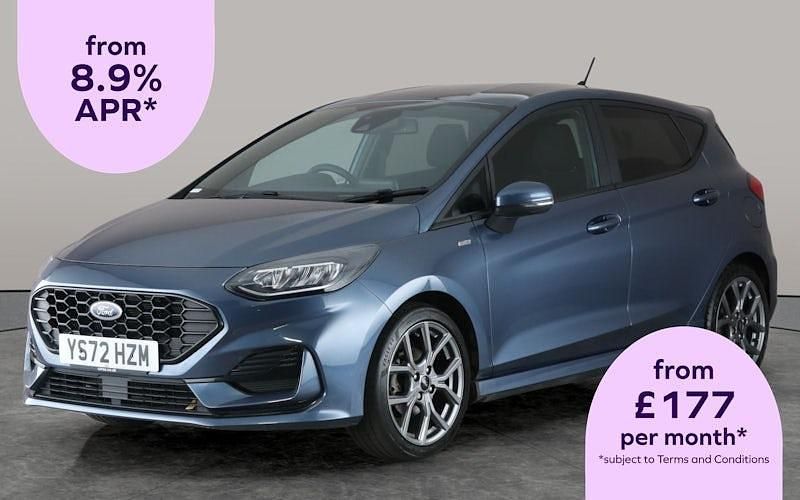Blue Used 2021 Ford Fiesta ST-Line Hatchback | £13,106 - Image 1/3