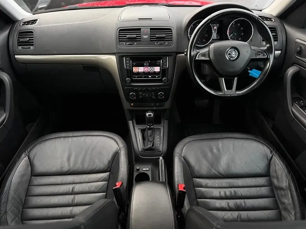 Used Skoda Yeti SE L 110 HP (80 kW) 2017 Red SUV