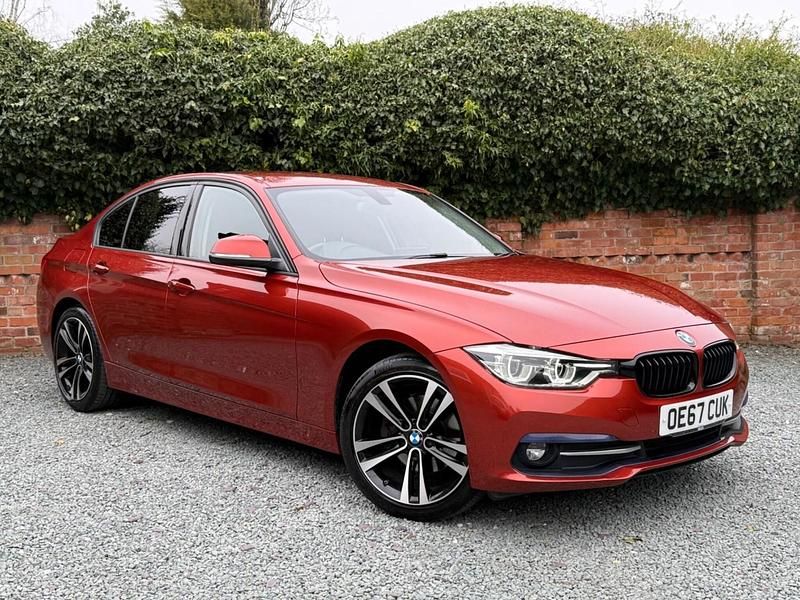 Used BMW 320 Sport Line 2017 Orange Sedan