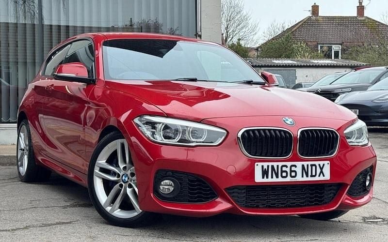 Used BMW 118 M Sport 136 HP (100 kW) 2016 Red Hatchback