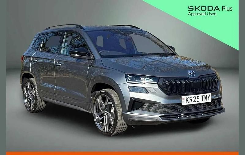 Used Skoda Karoq SportLine 150 HP (110 kW) 2025 Graphite grey metallic SUV