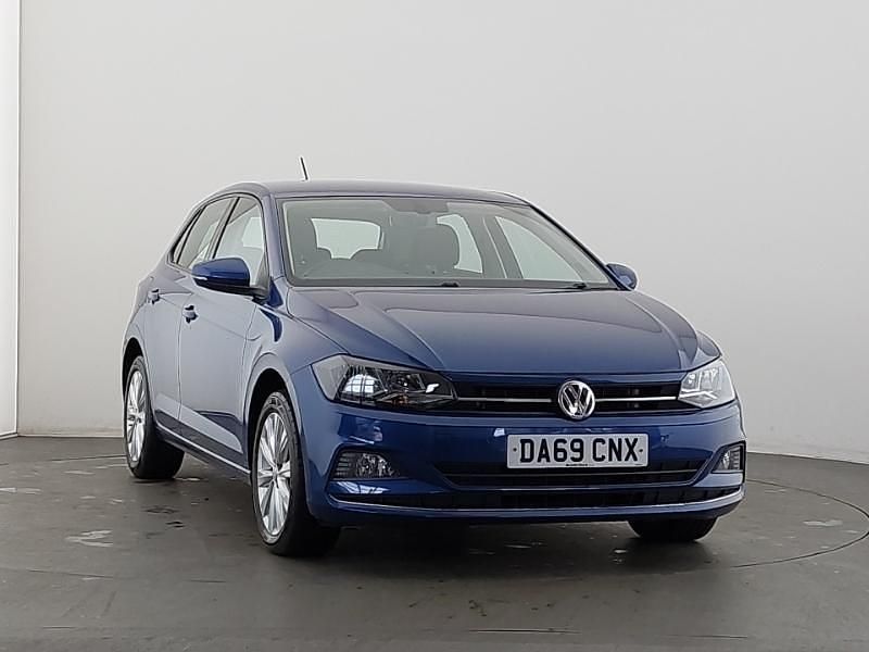 Blue Used 2019 VW Polo SEL Hatchback | £16,498 (Fair price) - Image 1/4