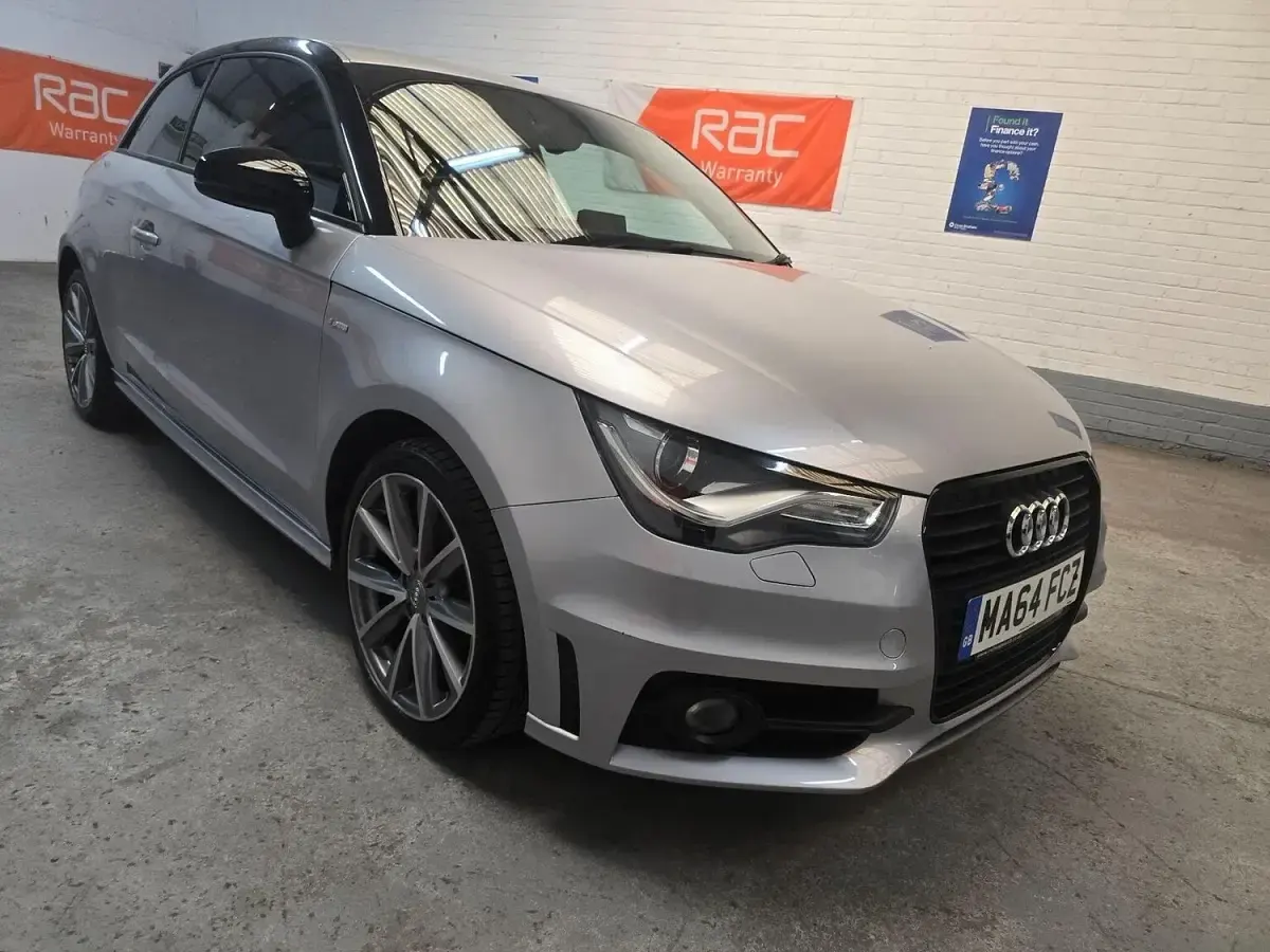 Used Audi A1 S-Line 120 HP (88 kW) 2014 Silver Hatchback
