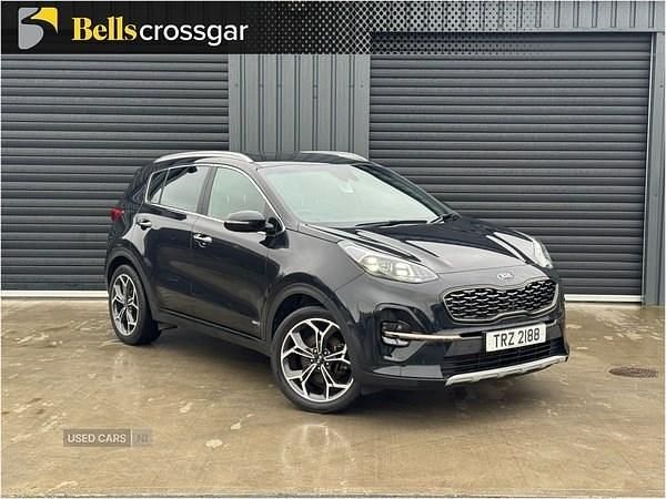 Used Kia Sportage GT-Line 134 HP (98 kW) 2022 Black SUV