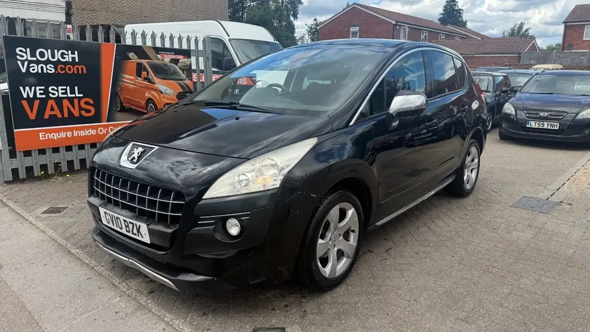 Used Peugeot 3008 112 HP (82 kW) 2010 Black Estate