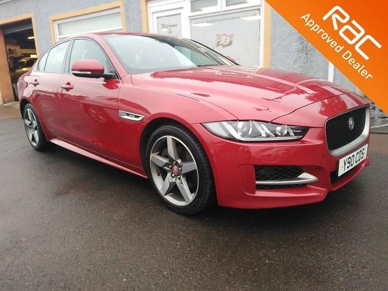 Red Used 2018 Jaguar XE R-Sport Sedan | £11,299 (Fair price) - Image 1/4