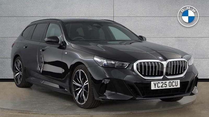 Black Used 2025 BMW 530e M Sport Estate | £43,985 (Super price) - Image 1/4