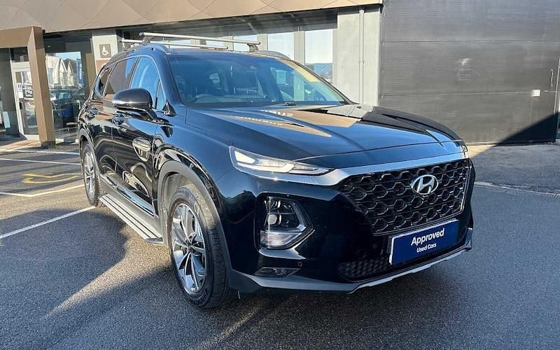 Black Used 2020 Hyundai Santa Fe Premium SE SUV | £22,141 (Fair price) - Image 1/4