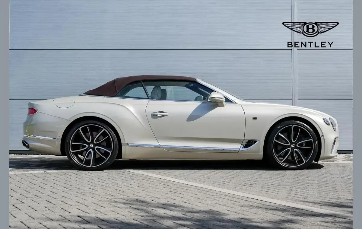 Used Bentley Continental GT Convertible 625 HP (459 kW) 2019 White Cabriolet