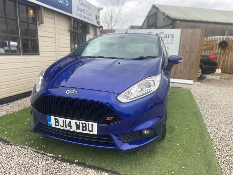 Used Ford Fiesta ST 2014 Blue Hatchback