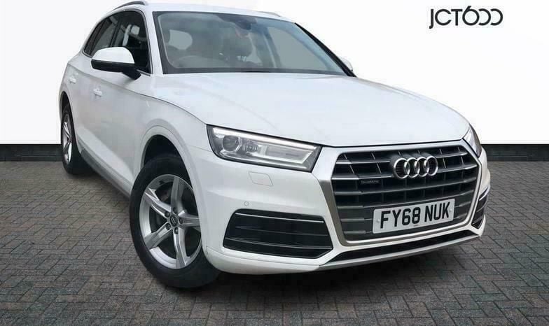 Used Audi Q5 Sport 187 HP (137 kW) 2018 Ibis white, solid SUV